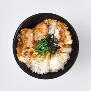 Rís Skál - Høsnarungi ( Chicken Karaage Katsudon)